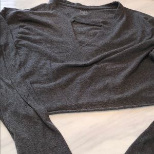 Cropped long sleeve